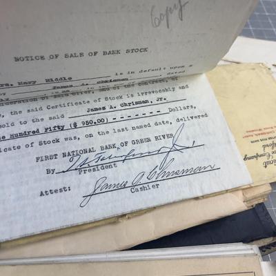 Sale Photo Thumbnail #387: Interesting Paper! Collectible History! 