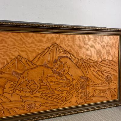 Sale Photo Thumbnail #647: Framed 24 x 44" by W. Johnston