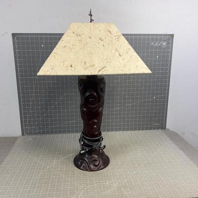 Sale Photo Thumbnail #882: Good Condition. 28" Tall Used. Usable. With Shade good Condition on the shade. 