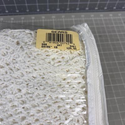 Sale Photo Thumbnail #896: Used. Crocheted. 68 x 86 