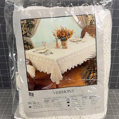 Sale Photo Thumbnail #894: Used. Crocheted. 68 x 86 