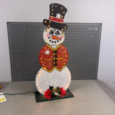 Sale Photo Thumbnail #910: Good Condition. Darling Lights up. 30" Tall  
