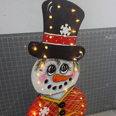 Sale Photo Thumbnail #913: Good Condition. Darling Lights up. 30" Tall  