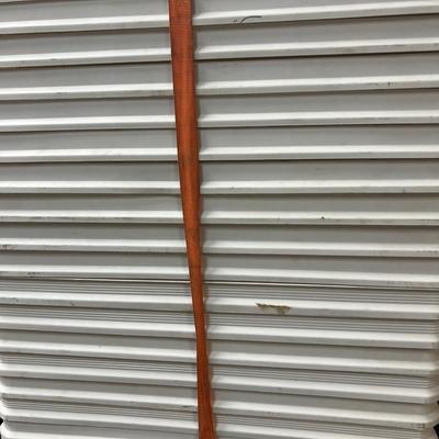 Sale Photo Thumbnail #1022: Shelves measure: 12" by 24" Excellent for Dealers at shows. Light Weight for moving. About a 12" Height in-between the selves. USED. Usable. What you see is what you get. 