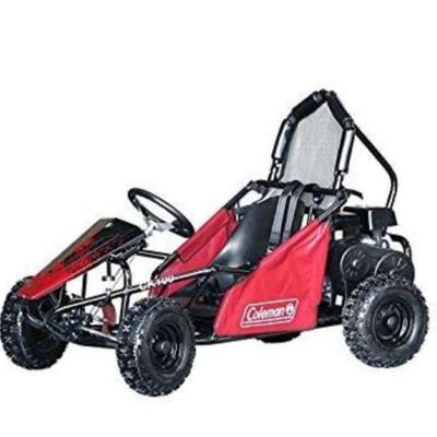 Sale Photo Thumbnail #1073: NEW in the Box. Never ridden on! This is an $800 VALUE Condition New

Coleman Powersports 98cc Single-Rider Gas-Powered Go Kart. 2 available brand new in crate. Bring loading help. Located in South Salt Lake.

Equipped with a 98cc 3HP engine, the Coleman 