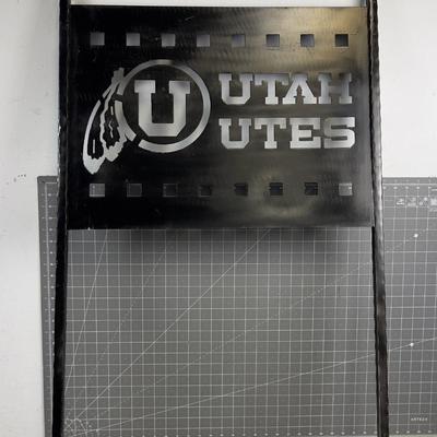 Sale Photo Thumbnail #1224: 25 x 44 Tall Solid Metal Sign No Ship 