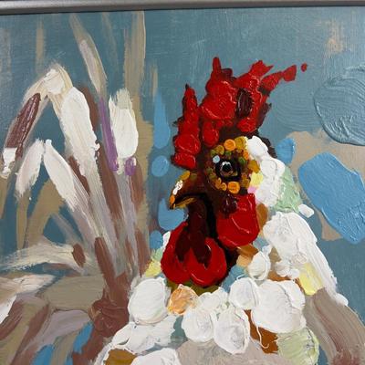 Sale Photo Thumbnail #1341: Framed Oil on Canvas Size 20 x 24 Plus the Frame