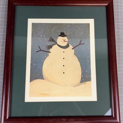 Sale Photo Thumbnail #1346: Measures 15 x 17" Framed 