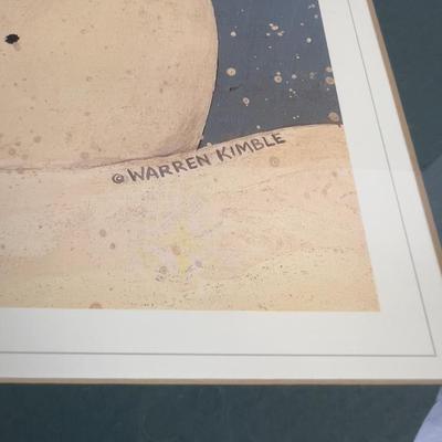 Sale Photo Thumbnail #1348: Measures 15 x 17" Framed 