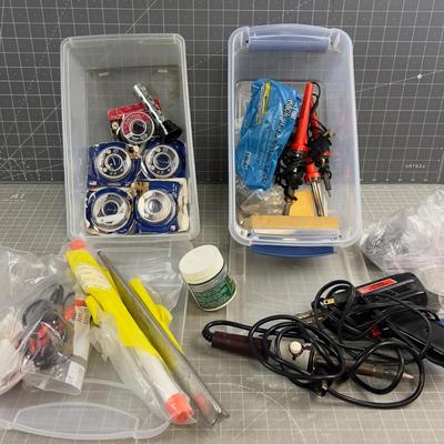 Sale Photo Thumbnail #1593: Get your Soldiering ON! Guns, Resin, Core, ETC.!!! Supply for life. 