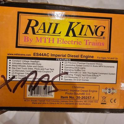 Christmas ES44AC Imperial Diesel Engine (T1-JS)