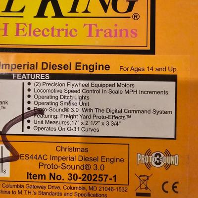 Christmas ES44AC Imperial Diesel Engine (T1-JS)