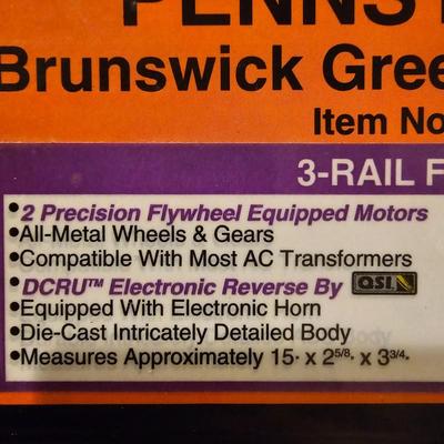 Pennsylvania Brunswick Green 5-Stripe GG-1 O Gauge (T1-JS)