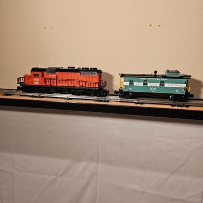 Bessemer & Lake Erie SD-38 Diesel and NYC 'Safety Wherever' D/C Caboose (T1-JS)