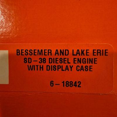 Bessemer & Lake Erie SD-38 Diesel and NYC 'Safety Wherever' D/C Caboose (T1-JS)