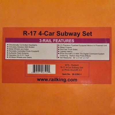 MTA Redbird R-17 3-Car Subway Set (T1-JS)