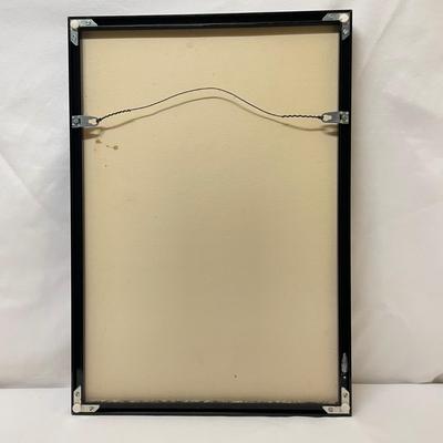 Framed 1868 Indenture Deed w/ $1 Washington Stamps (O-SS)