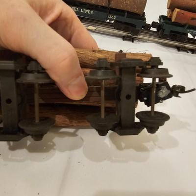 Lackawanna Coal & Lumber Two Truck Shay #2 + Lumber Cars (T2-JS)
