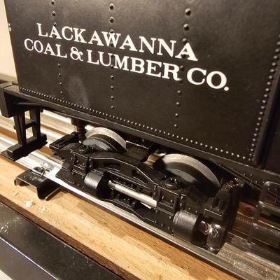 Lackawanna Coal & Lumber Two Truck Shay #2 + Lumber Cars (T2-JS)
