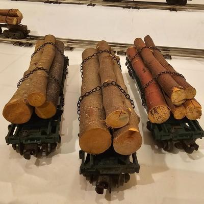 Lackawanna Coal & Lumber Two Truck Shay #2 + Lumber Cars (T2-JS)