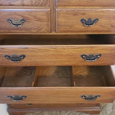 Kling Tall Boy Eight Drawer Dresser (B3-KD)