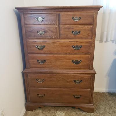 Kling Tall Boy Eight Drawer Dresser (B3-KD)