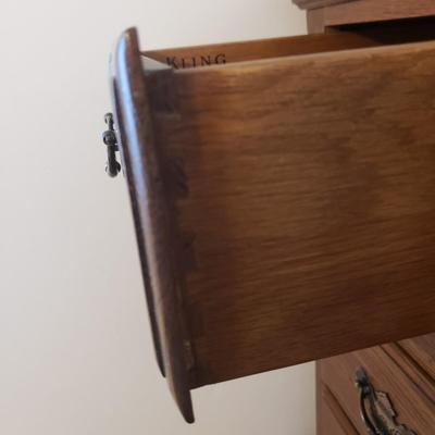 Kling Tall Boy Eight Drawer Dresser (B3-KD)