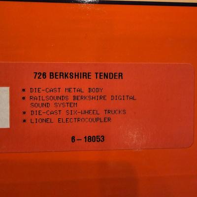 Lionel Century Club 726 Berkshire 2-8-4 Engine, Tender & Cars (T2-JS)