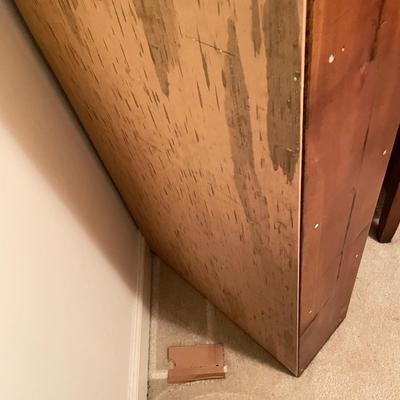 Two Wooden Six-Shelf Bookshelves (O-SS)