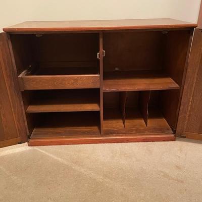 Solid Wood Media Chest (O-SS)