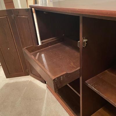 Solid Wood Media Chest (O-SS)