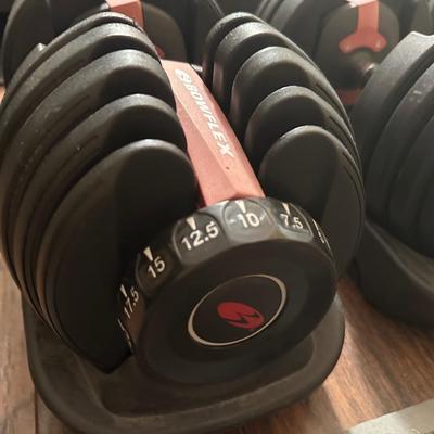 Bowflex PR1000 Home Gym w/ SelectTech Dumbbells & Accessories