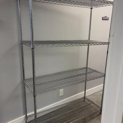 Sale Photo Thumbnail #2076: Commercial GRADE, 4 SHELVES, NO WHEELS.