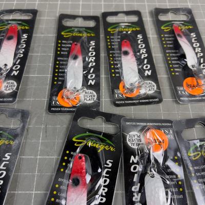 Sale Photo Thumbnail #2119: Some Hooks are "flattened" New but?