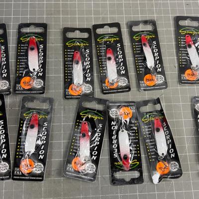 Sale Photo Thumbnail #2117: Some Hooks are "flattened" New but?