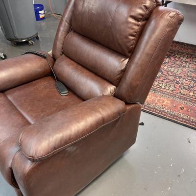 Sale Photo Thumbnail #2479: GOOD CONDITION WORKS!!!!! Lifts, Reclines and Has working Motor. Heavy. NO HOLES! 