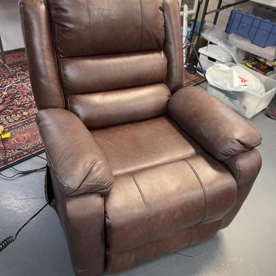Sale Photo Thumbnail #2478: GOOD CONDITION WORKS!!!!! Lifts, Reclines and Has working Motor. Heavy. NO HOLES! 
