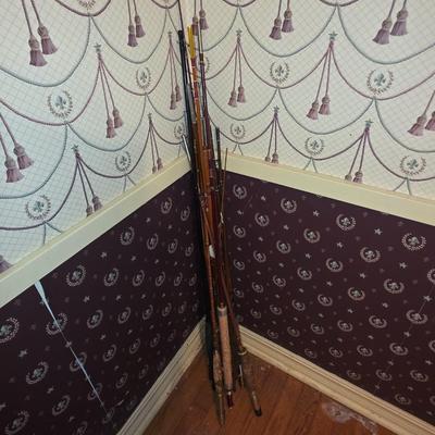Fishing poles