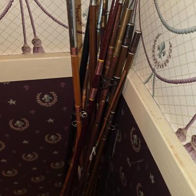 Fishing poles