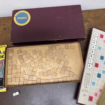 Sale Photo Thumbnail #362: Complete Set, with original tiles, holders, dice.