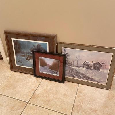 Framed Art by Ted Blaylock, Rita Rozzi & Robert Fabe (O-SS)