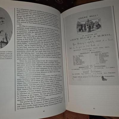 Fort Smith Historical books.