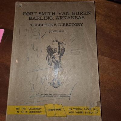 Fort Smith/van Buren Barling telephone books