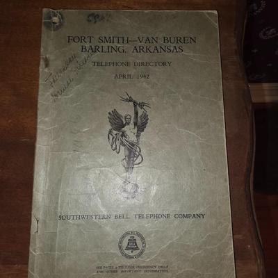 Fort Smith/van Buren Barling telephone books