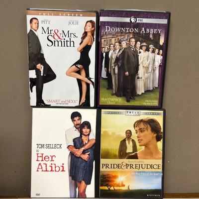 Set of 4 DVDs