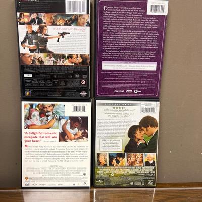 Set of 4 DVDs