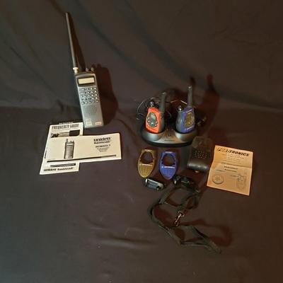 Motorola Talkabout Walkie Talkies and Uniden Bearcat Scanner (B3-KD)