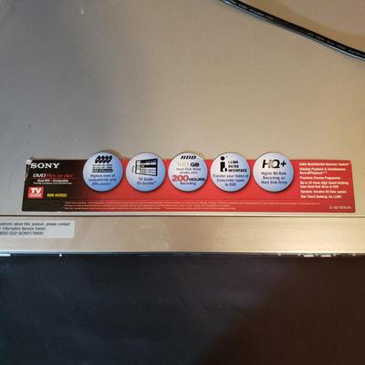 Sony DVD Recorder and DVD Player and More (B3-KD)