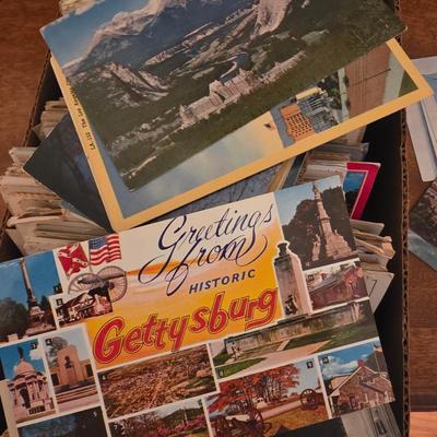 Vintage and antique postcards