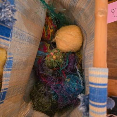 Basket o yarn